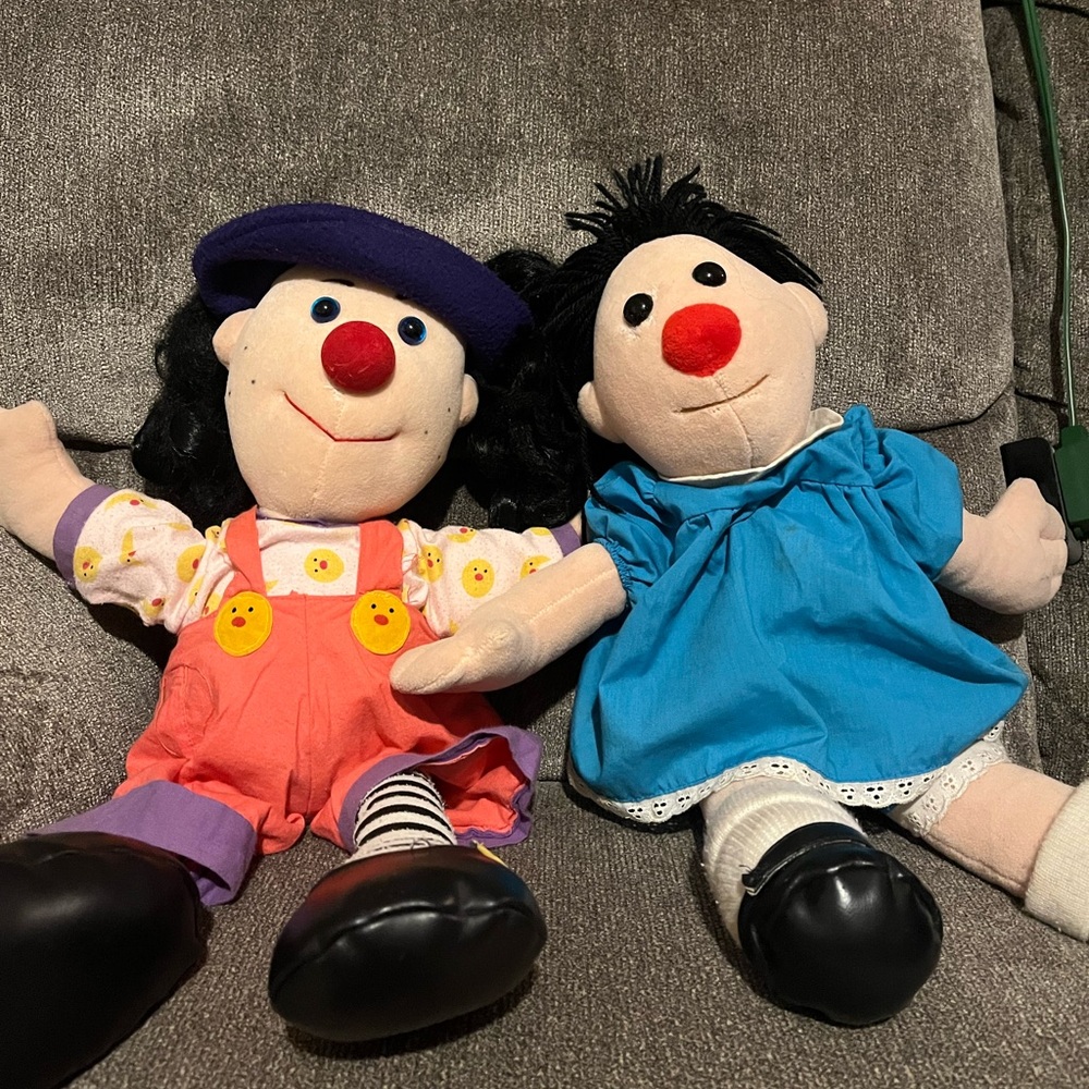 The Big Comfy Couch Loonette and Molly Dolls